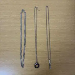 メンズ ネックレス 3本セット