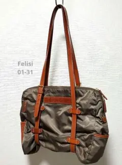 美品　Felisi 01-31 Felisi(フェリージ) / トートバッグ/ナイロン/BLK/01-31 | 中古