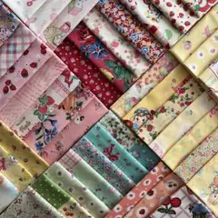 パッチワーク　ジョアン　丸屋米子　登美子の部屋　　　 　宮崎順子　まとめ売り② パッチワーク ジョアン 丸屋米子 登美子の部屋 生地 宮崎順子