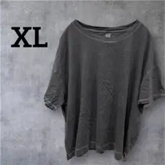 レア✨OLDNAVY【XL】 オーバーシルエット 半袖Tシャツ ダークグレー