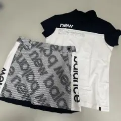 new balance ゴルフウェアセットアップ