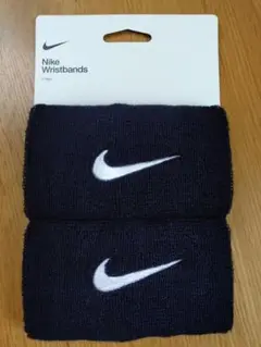 【新品未使用】NIKE ナイキ　ワイドリストバンド　ブラック　黒