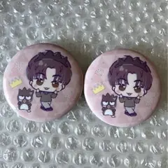 SEVENTEEN ドンキ サンリオ 缶バッジ スングァン ばつ丸 2個セット