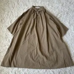 number18　オハコ　オーバーサイズシャツ　コットン　日本製　ゆったり
