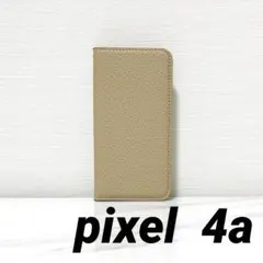 pixel4a スマホケース 手帳型 新品未使用 グレージュ シンプル
