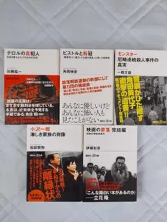 最終値下げ　講談社＋α文庫五冊セット　淋しき家族の肖像　テロルの真犯人　他三冊