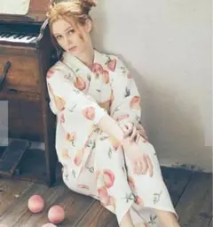 メゾンドフルール 神田沙也加 果音 白桃浴衣 メゾンドフルール 神田沙也加 果音 白桃浴衣