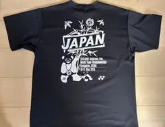 ヨネックス バドミントン 日本代 支給品 Tシャツ Lサイズ 非売品 ブラック