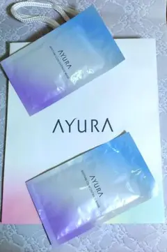 アユーラ AYURA リズムコンセントレートマスク 2枚セット ショッパー付き