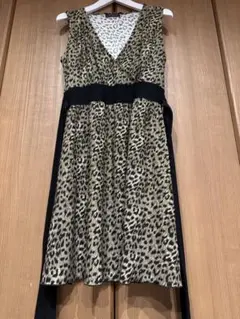 レオパード柄 ヒョウ柄 ワンピース