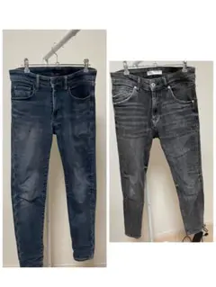 メンズ　スキニーセット　ZARA　ユニクロ