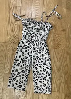 ヒョウ柄　サロペット