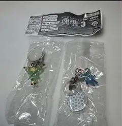 めじるしアクセサリー 塊魂3 ジュンとワーイ２個
