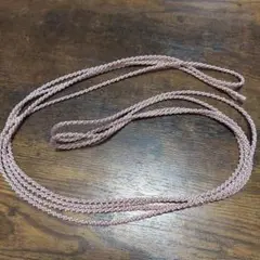 ピンクと金の編み込みロープ 約2メートル60