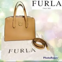 極美品✨フルラ✨ロドヴィッカ✨2way✨ショルダーバッグ✨ロゴ✨レザー✨韓国✨