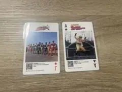 神田カレーグランプリ 戦隊ヒーロー トランプカード ♦️J ♣️A