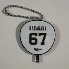 中川圭太　うちわ型アクリルキーチェーン②