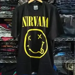 ニルヴァーナ 両面プリント バンドＴシャツ XL