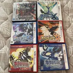 DS/3DS 空箱　プラチナ、ウルトラサン・ムーン　ルビー、サファイア