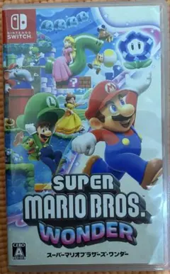 スーパーマリオブラザーズ　ワンダー　Switchソフト