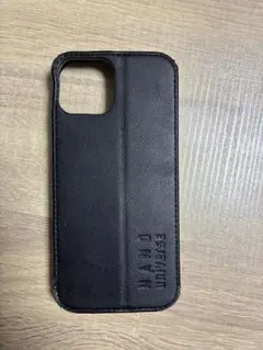 NANO universe ブラック手帳型ケース