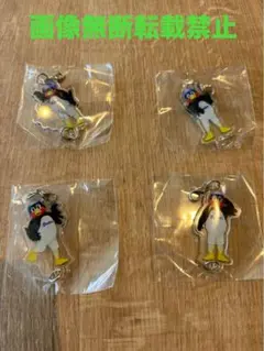 ヤクルトスワローズ つば九郎 連結ガチャ 4個 バラ売り不可