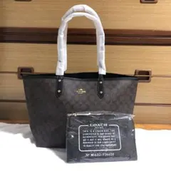 新品未使用リバーシブルコーチトートバック