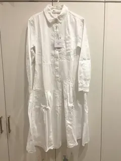 ユニクロUNIQLO jwanderson プリーツシャツワンピース　S