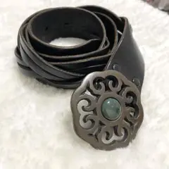 BETH FRANK ベスフランク レザー ベルト 古着 アメカジ ヴィンテージ
