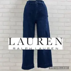 ★美品★ LAUREN Ralph Lauren ワイドレッグデニム