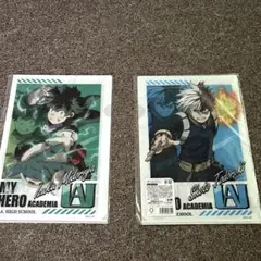 My Hero Academia クリアファイル　clear file 表裏