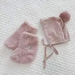 konny コニー ボンネット ブーティー セット 6-12M