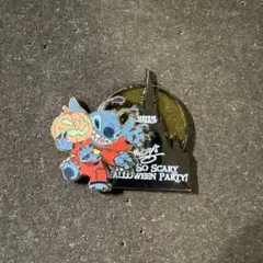 海外ディズニー ピンバッジ スティッチ ハロウィン