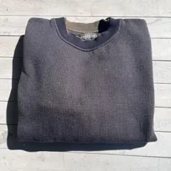 短丈 パイピング ニットスウェット L
