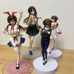 彼女、お借りします 水原千鶴 フィギュアセット 一番くじ プライズ