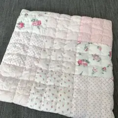 ザラホーム パッチワークキルトクッションカバー