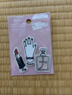 DAISO 東京ガールズコレクション　シールワッペン　286 アイロンシール接着