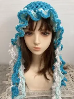 クラゲ帽子ハンドメイド