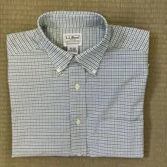 L.L.Bean ボタンダウン　ノーアイロン　半袖　シャツ　メンズ　XL 美品