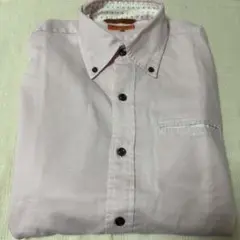 Wilson Benford ピンク チェックシャツ