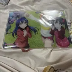 ラブライブ！　μ's 海未&凛&にこ　ビッグアクリルプレート　くじ引き堂　A賞