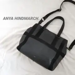 アニヤハインドマーチ BITSu0026BOBS 2way レザー 大容量