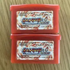 ポケットモンスター ファイアレッド2点セット