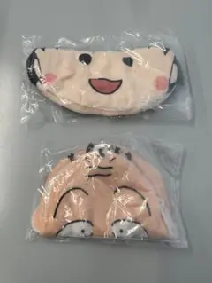 ちびまる子ちゃん ぬいぐるみポーチ2 まる子 友蔵　ガチャガチャ