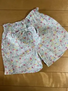 マザウェイズ　花柄 ハーフパンツ 140cm