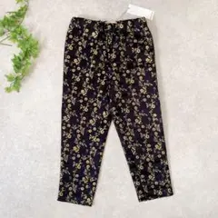 新品タグ付き✨マルニ フラワー 刺繍 テーパードパンツ