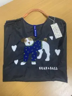 ✨エコバッグ　トートバッグ　刺繍　犬