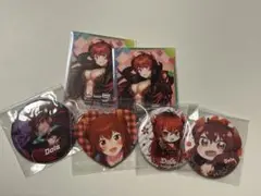 にじさんじ　ドーラ　缶バッジ　カード