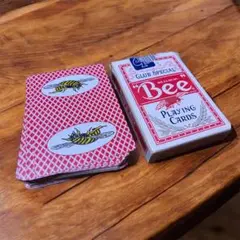 《中古品》Bee トランプ(赤)
