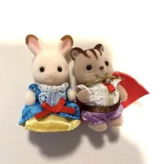 シルバニアファミリー 35周年記念 赤ちゃん　ペアセット　プリンス　プリンセス